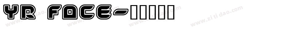 YR FACE字体转换